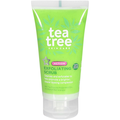 Superdrug Tea Tree Face Scrub – 75ml image