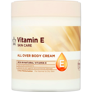 Superdrug Vitamin E All Over Body Cream – 475ml image