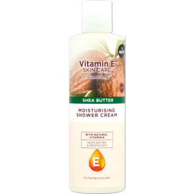Superdrug Vitamin E Moisturising Shower Cream Shea Butter – 250ml image
