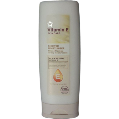 Superdrug Vitamin E Skin Care Shower Moisturiser – 250ml image