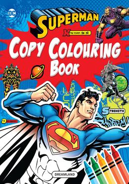 Superman Copy Colouring  Book 7935