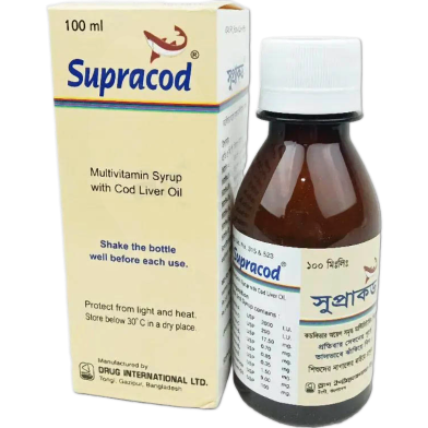 Supracod 100 ml Syrup 100 ml Bottle image
