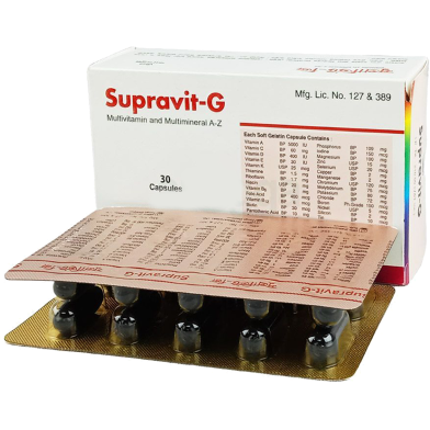 Supravit-G 10's Strip Capsule image