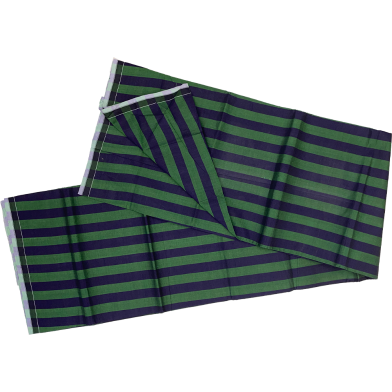 Suqoon Green - Black Stripe Lungi (96x52) Inches image