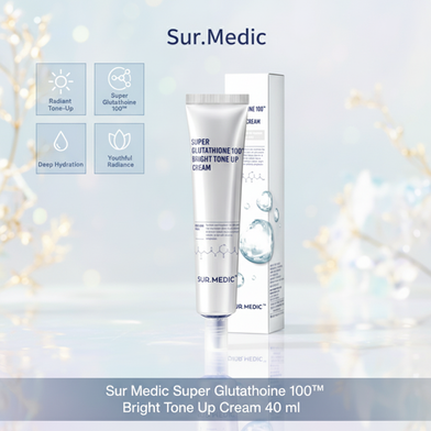 Sur Medic Super Glutathione 100tm Bright Tone Up Cream 40 ml : Sur.Medic