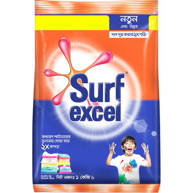 Surf Excel Washing Powder with Aloe Vera 1kg image