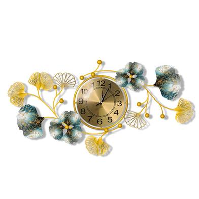 Suteteko Home Metal Wall Decor, Metal Ginkgo biloba Wall Decor Decoration for Bedroom, Living Room, Bathroom, Kitchen, Outdoor Wall Art 98x50cm/38.6x20In image