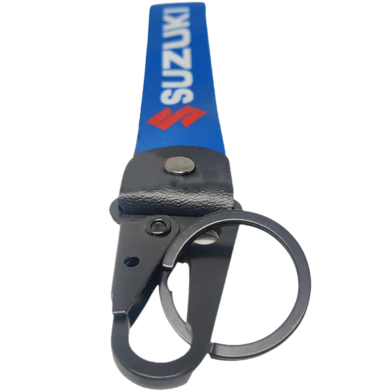 Suzuki Branded Blue Color Key Strap Washable Long Lasting - 1Pcs image