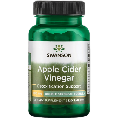Swanson Apple Cider Vinegar 200mg 30 Tablets image