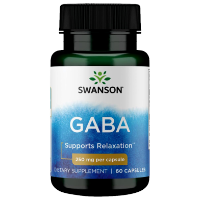Swanson Gaba 250 mg - 60 Capsules -522639479 image