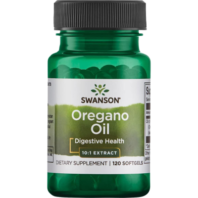 Swanson Oregano Oil 10:1 Extract 120 Softgels -309826710 image