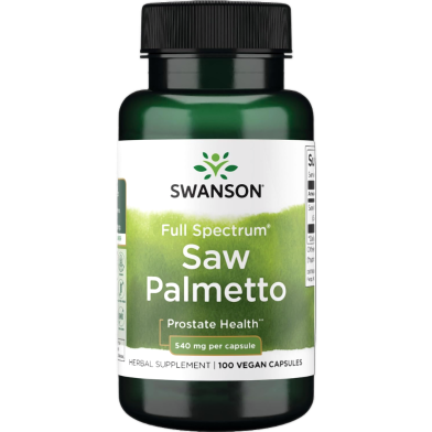 Swanson Saw Palmetto 540mg-100 Capsule image