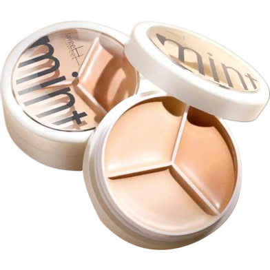 Sweet Mint Concealer Palette 3 Color Long lasting High Coverage concealer image
