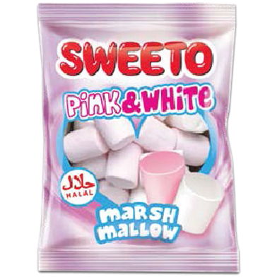 Sweeto Marshmallow Pink And White 30gm image