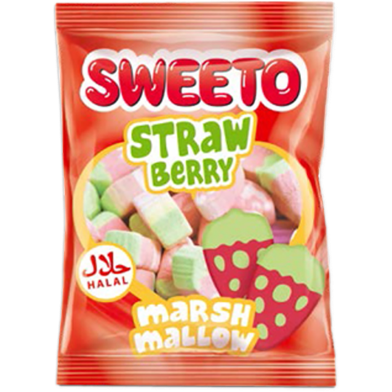 Sweeto Marshmallow Strawberry 30gm image