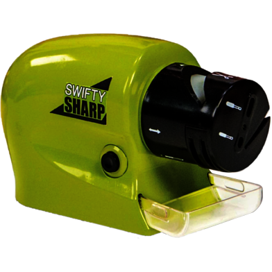 Swifty Sharp Motorized Knife Sharpener – Electric Blade Sharpening Tool for Knives, Scissors and Tools image