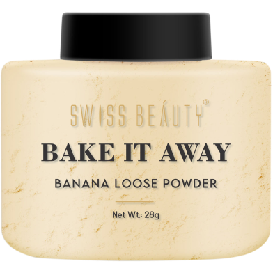 Swiss Beauty Bake It Away Banana Loose Powder 28gm image