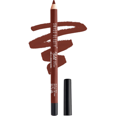 Swiss Beauty Bold Matt Lip Liner CHERRY BROWN -06 image