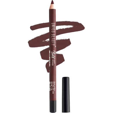 Swiss Beauty Bold Matt Lipliner Dark Chocolate 12 image