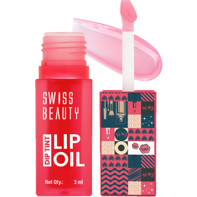Swiss Beauty Lip Oil Dip Tint Dragon Fruit image