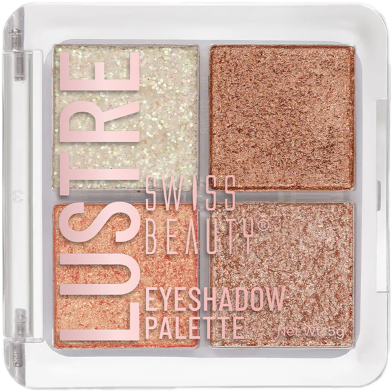 Swiss Beauty Lustre Eyeshadow Palette 04 Shimmer N Shine image