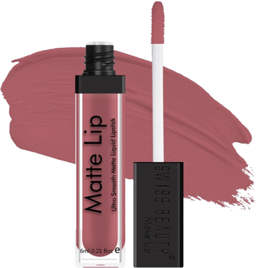 Swiss Beauty Matte Lip Liquid Lipstick- 22 image
