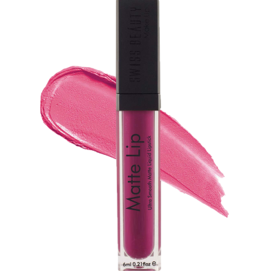 Swiss Beauty Matte Liquid Lipstick - Mauve Pink 12 image