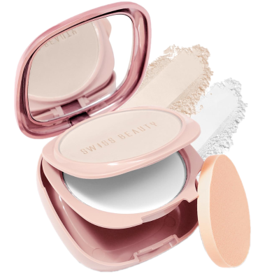 Swiss Beauty Matte and Set Duo Compact Powder Ivory 01 image