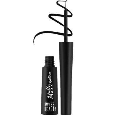 Swiss Beauty Max Matte Eyeliner Black 4 gm image