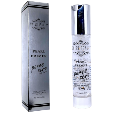 Swiss Beauty Pearl Primer Pores Zero 30ml image