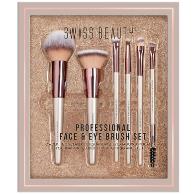 Swiss Beauty Professional Face And Eye Brush Set image