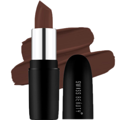 Swiss Beauty Pure Matte Lipstick Coffee 227 image