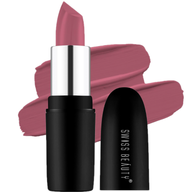 Swiss Beauty Pure Matte Lipstick Hot Nude 222 image