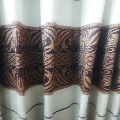 Synthetic Indian Porda 42*84 inch 4 Kuchi 8 Eyelets standard size for windows And Doors image