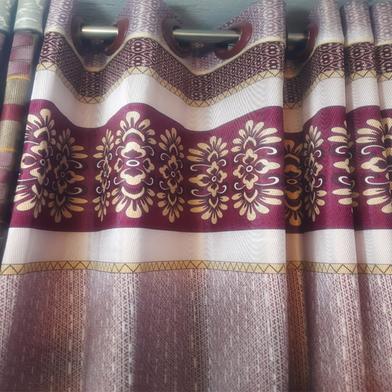 Synthetic Indian Porda 42*84 inch 4 Kuchi 8 Eyelets Standard Ssize For windows And Doors image