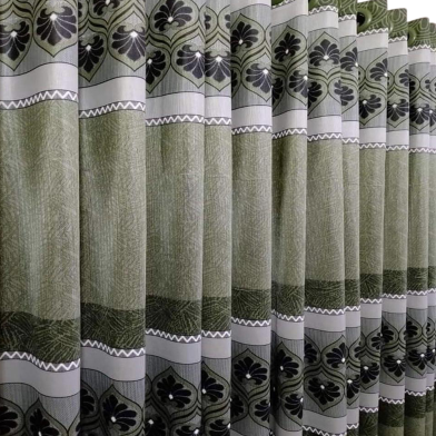 Synthetic Indian Porda 42x84 Inch 4 Kuchi 8 Eyelets Standard Size For windows And Doors image