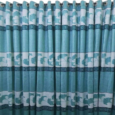 Synthetic Indian Porda 62x84 Inch 6 Kuchi 12 Eyelets Standard Size For Windows And Doors image