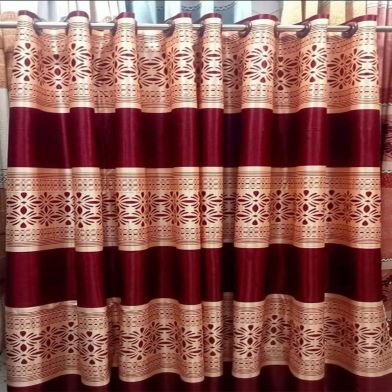 Synthetic Porda 42x84 Inch 4 Kuchi 8 Eyelets Standard Size For windows And Doors image