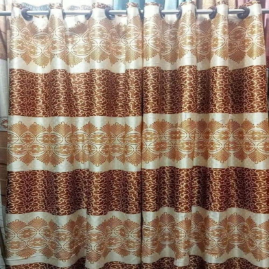 Synthetic Porda 62x84 Inch 6 Kuchi 12 Eyelets Standard Size For windows And Doors image