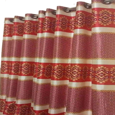 Synthetic Porda 82x84 Inch 8 Kuchi 16 Eyelets Standard Size For Windows And Doors image