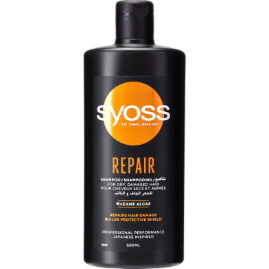 Syoss Repair Dry And Damaged Hair Shampoo 500ml image