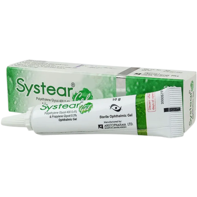 Systear 0.4 Percent Plus 0.3 Percent Ophthalmic Gel – 10 gm Tube image