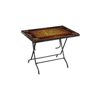 TEL 4 Seated Multi Table Print Rose Merry Black S/L - 861826 image