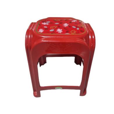 TEL Trendy High Stool Red Printed - 861685 image