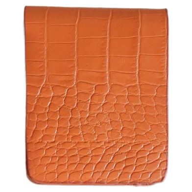 THE MEN’s CODE Brown Leather Short Wallet For Men image