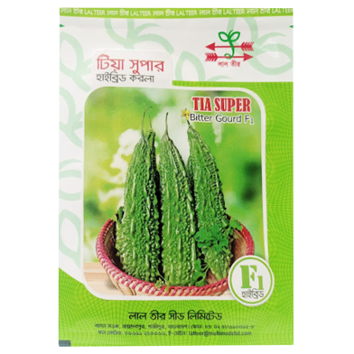 TIA Super Hybrid Bitter Gourd Seeds (20gm) image
