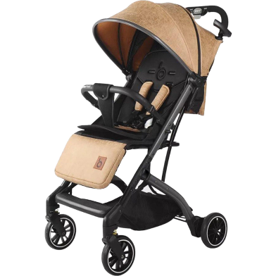 TOBY QZ1 Portable Stroller Luggage Prams - Light Brown image