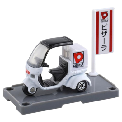 TOMICA REGULAR DIECAST NO.099-09 HONDA GYRO CANOPY image