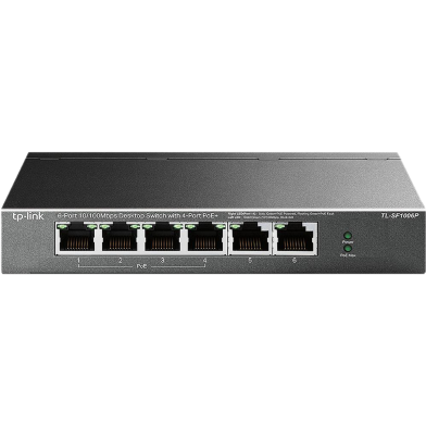 TP-LinkTL-SF1006P 6-Port 10/100Mbps Desktop Switch with 4-Port PoE image