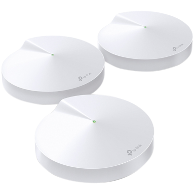 TP-Link Deco M9 Plus AC2200 Smart Home Mesh Gigabit Wi-Fi System (Tri-Band)Router (3-Pack) image